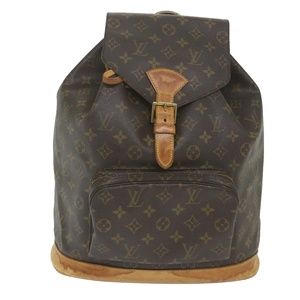 Louis Vuitton Montsouris Brown Canvas backpack